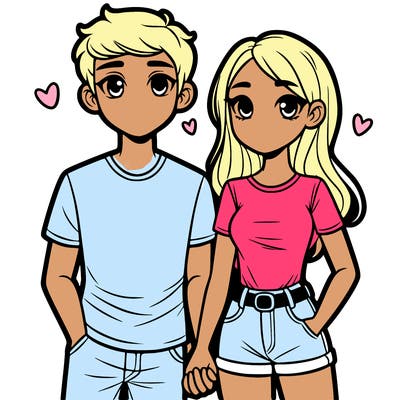 boyfriend and girlfriend