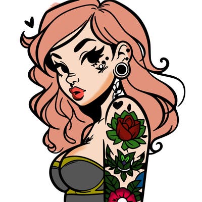 tattoo girl