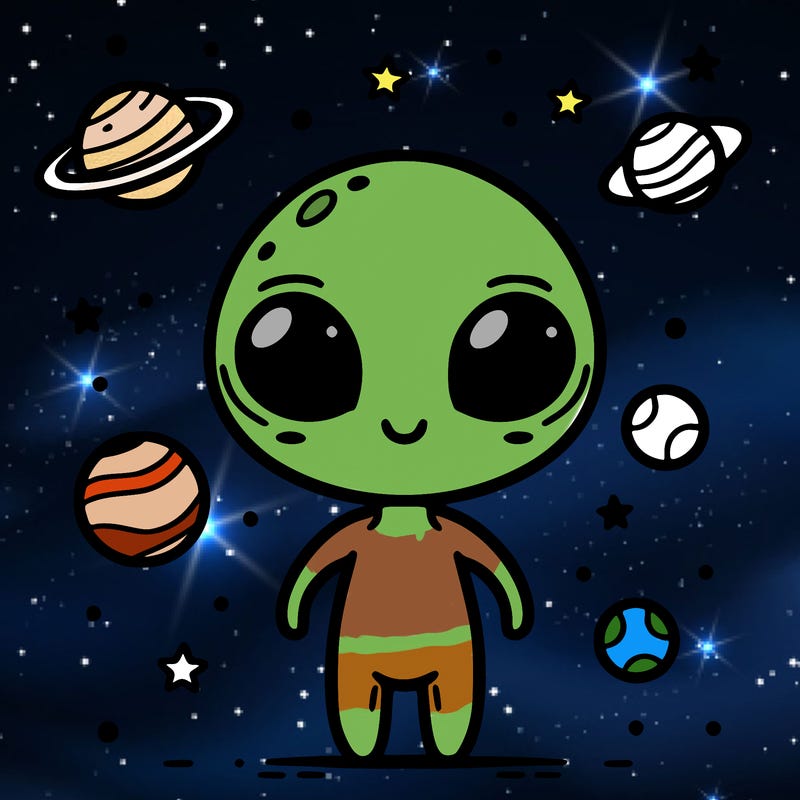 cute alien