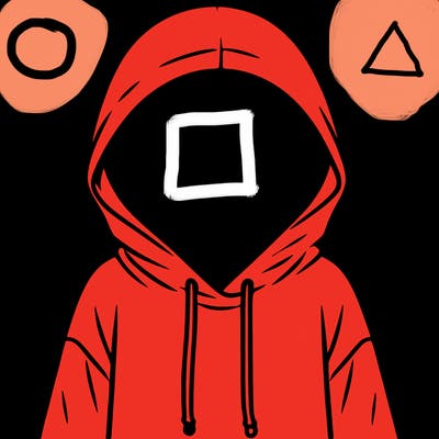 faceless girl in hoodie