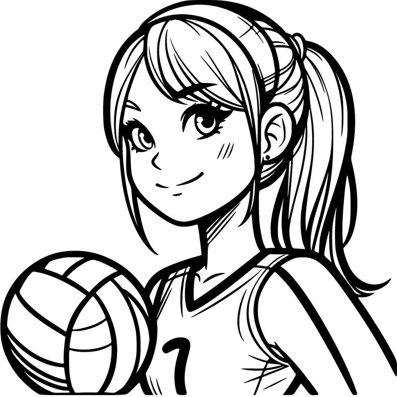 voleyball girl