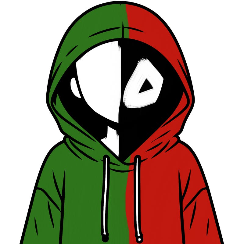 faceless girl in hoodie