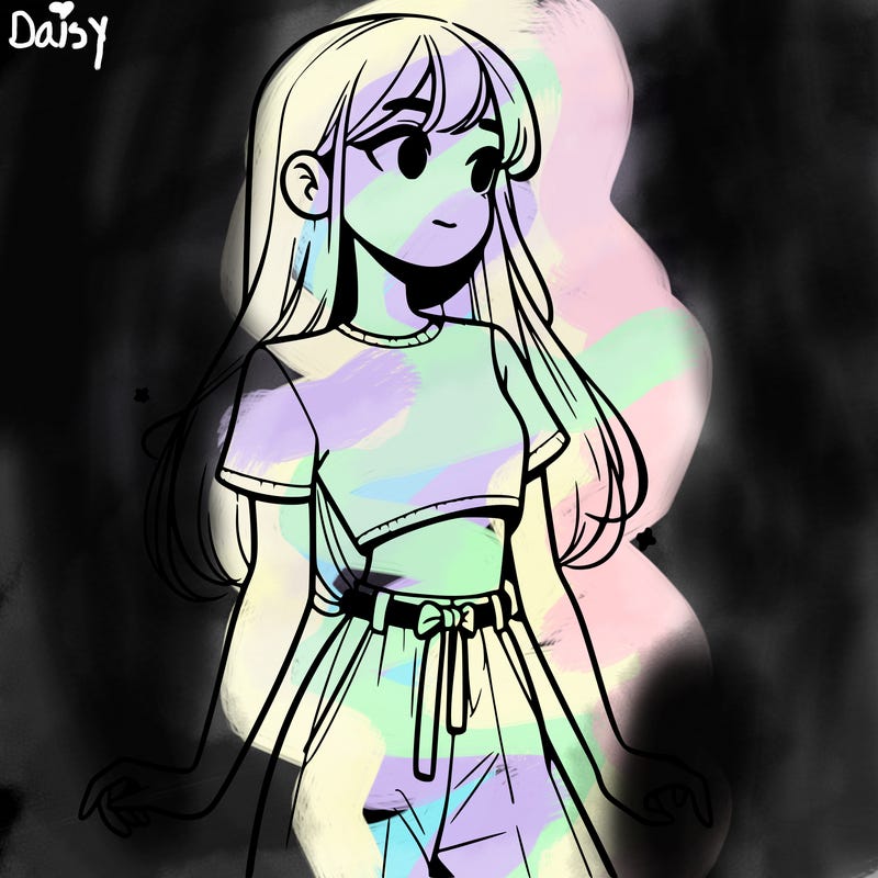 girl in a cute crop top