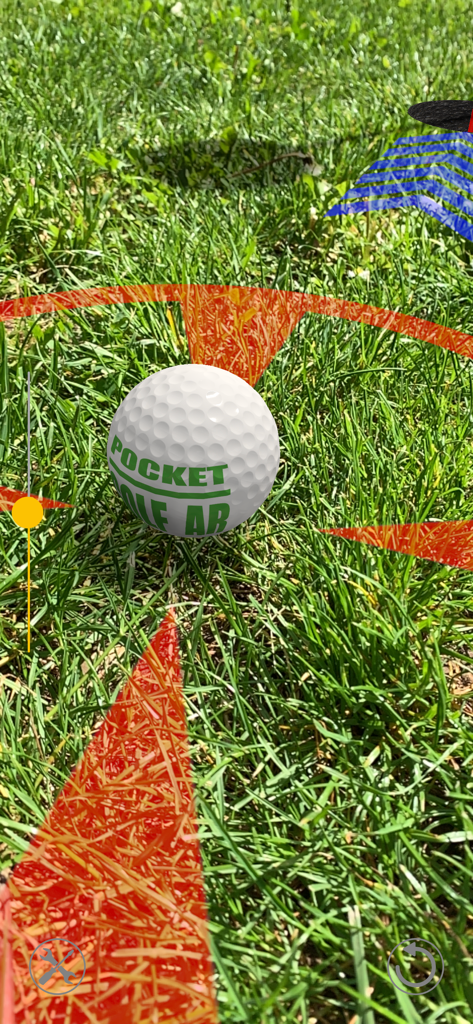 [AR] Pocket Golf | Real 3D Golf Swings in Augmented Reality