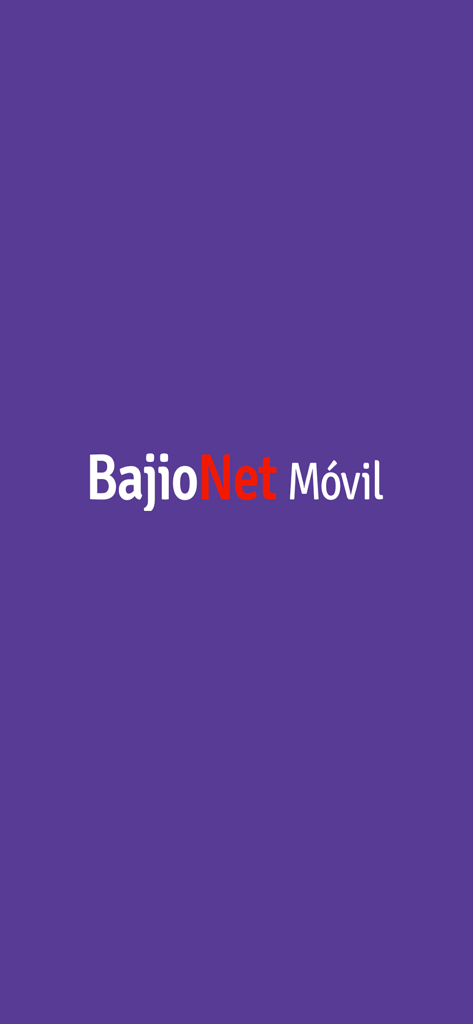Bajionet Movil - Bajionet Movil logo on a purple splash screen