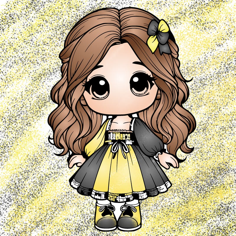 realistic little girl person