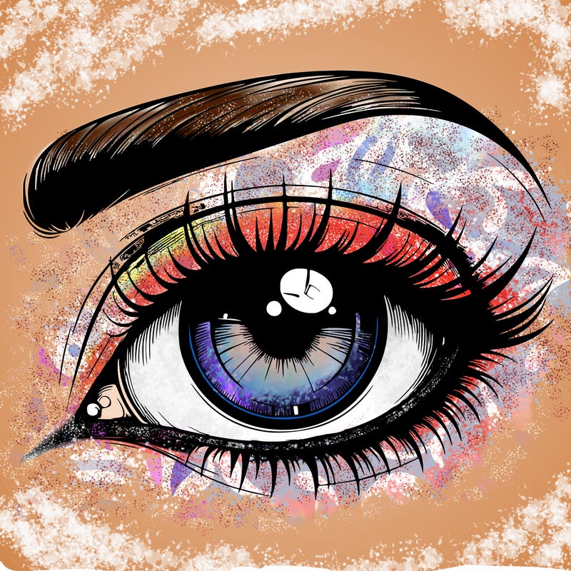 realistic eye