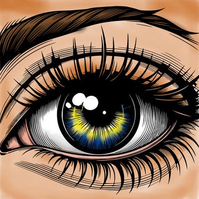 realistic eye
