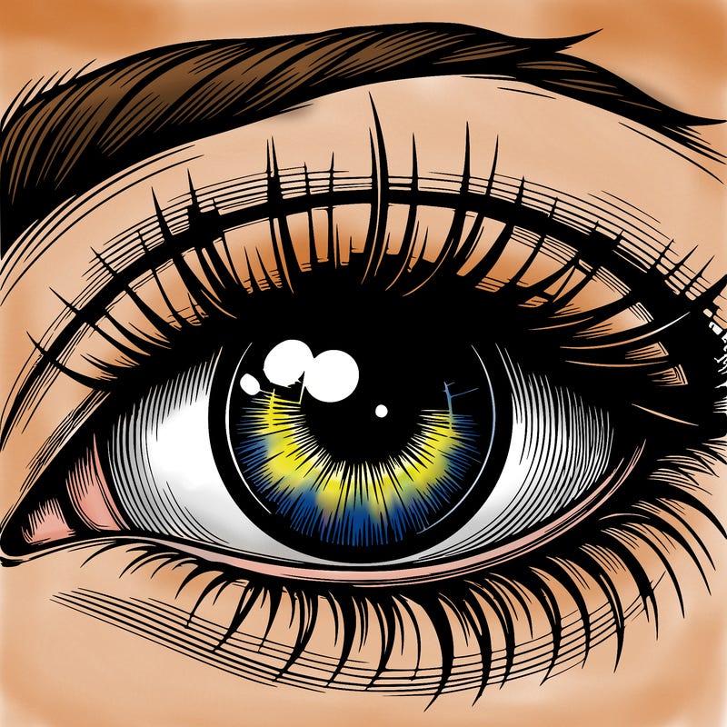 realistic eye