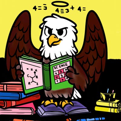 eagle reading writing math siance