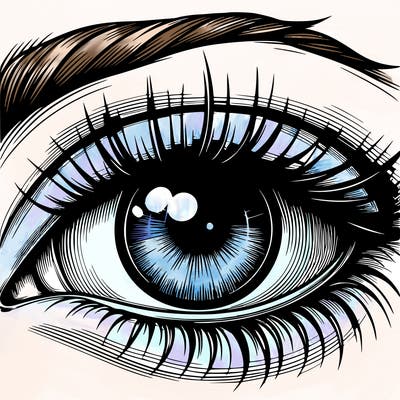 realistic eye