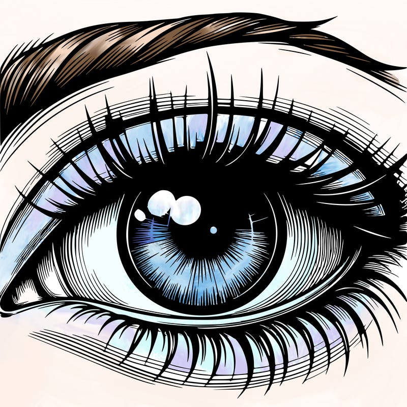 realistic eye