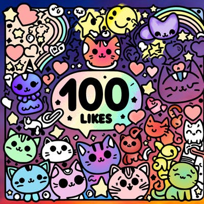 100 likes