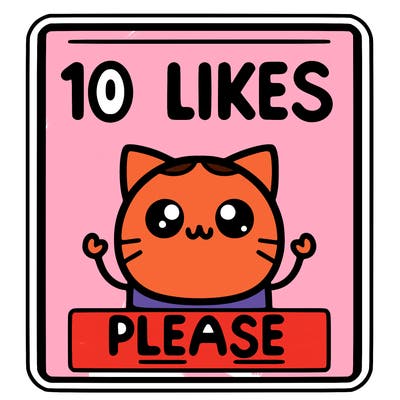 10 likes please