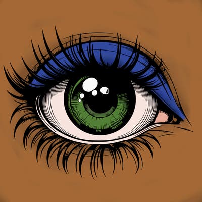 realistic eye