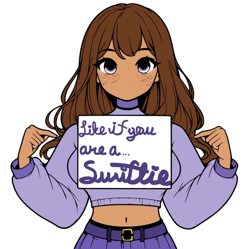 girl holding a blank sign in a long sleeve crop top