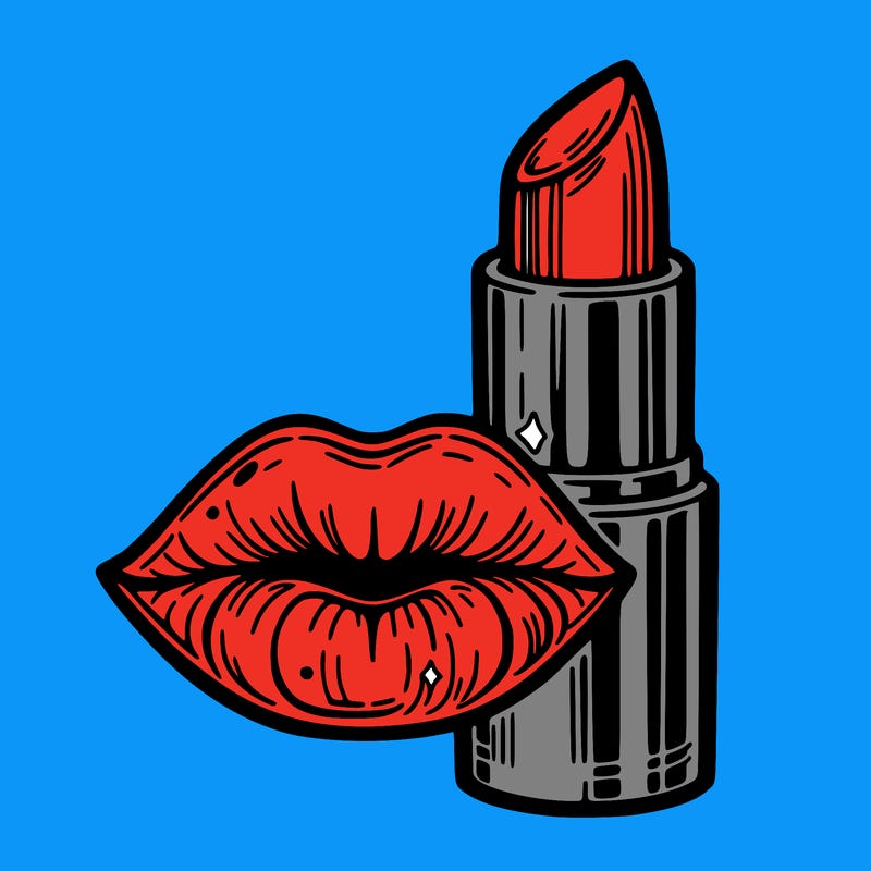 lips and lipstick