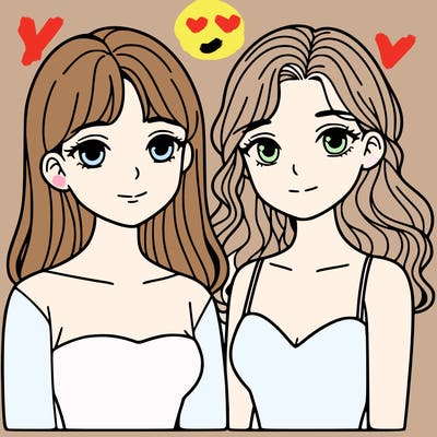 a women and women couple