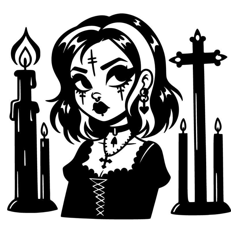 goth girl