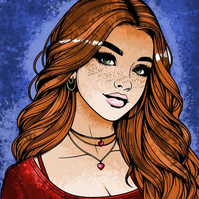 detailed realistic girl