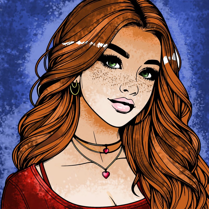 detailed realistic girl