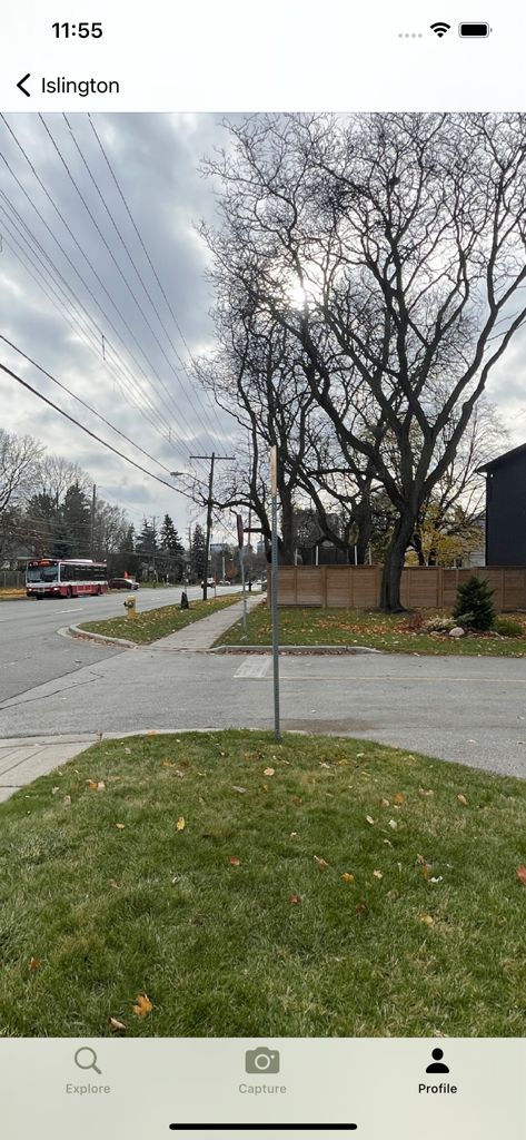 360 degree street view in Islington on the Teleport app