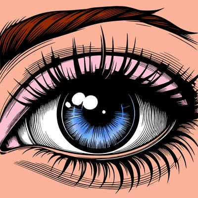 realistic eye