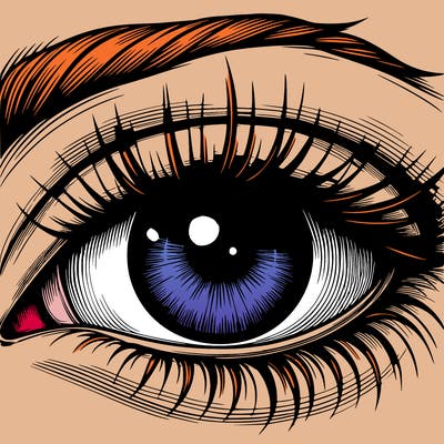 realistic eye