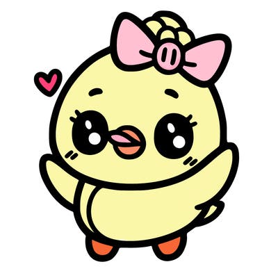 kawaii duck