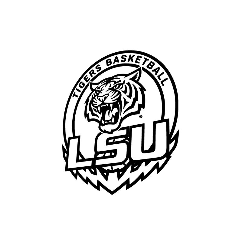 lsu basketball team logo