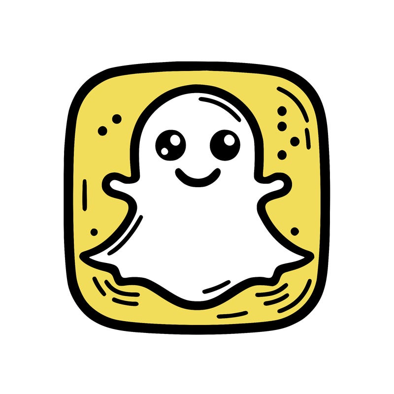 regular snapchat logo