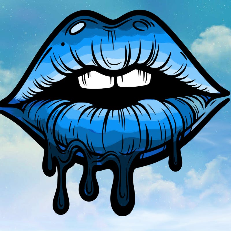 lips that look realistic and drip