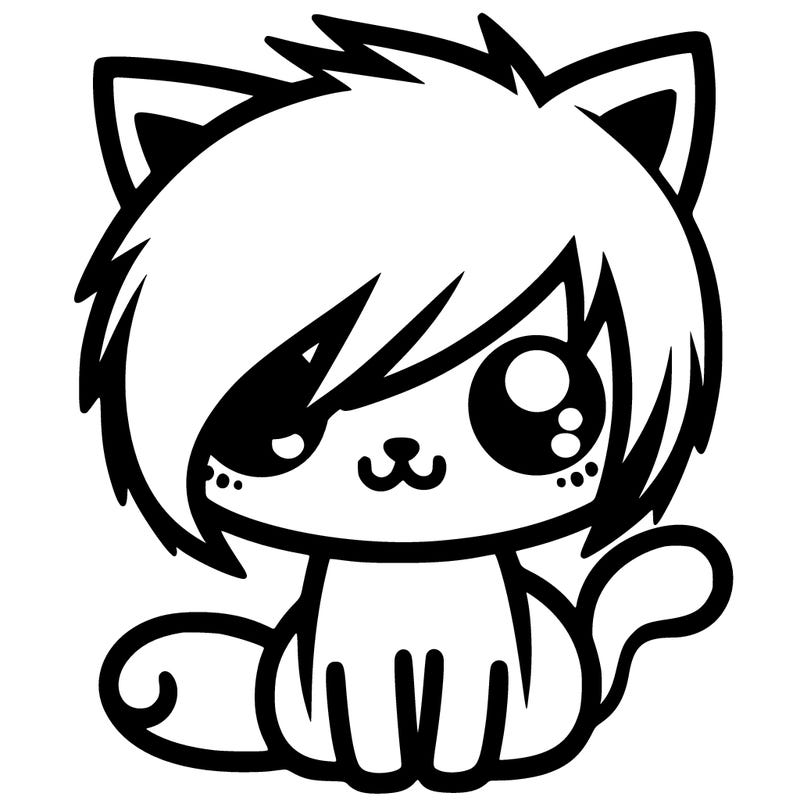 emo cat
