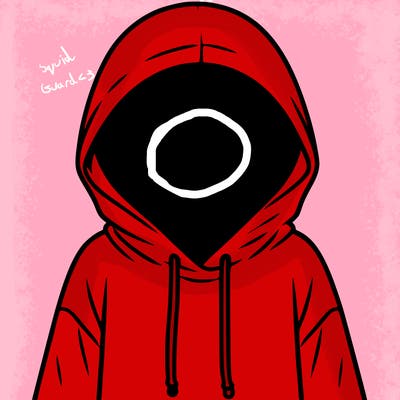 faceless girl in hoodie