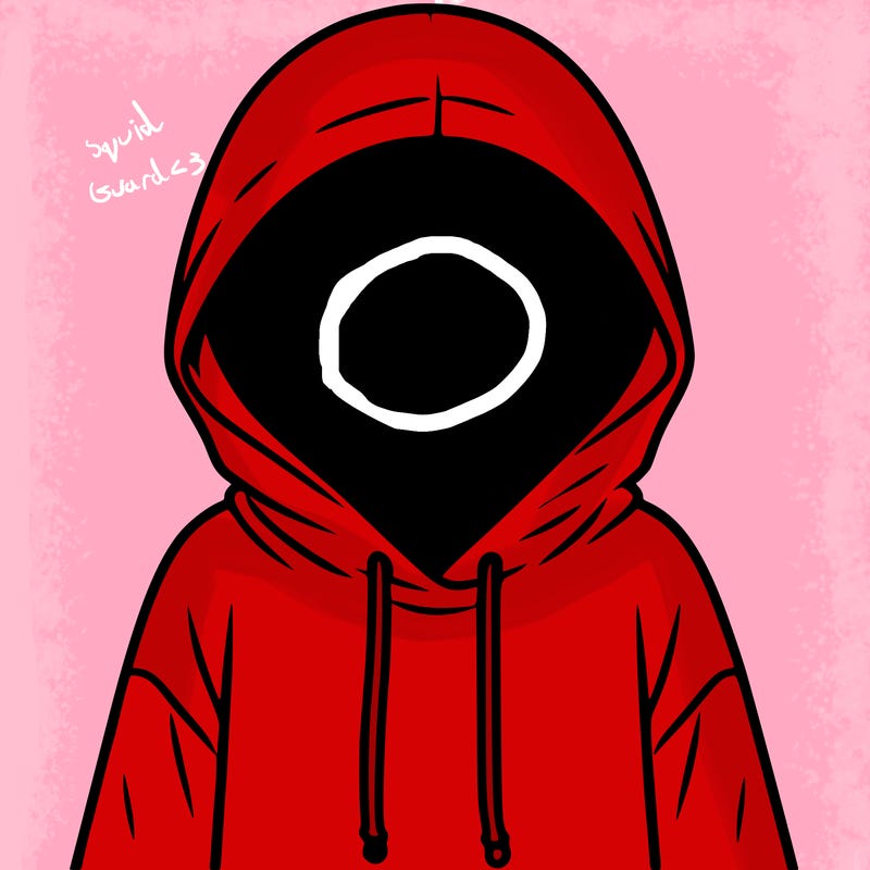 faceless girl in hoodie