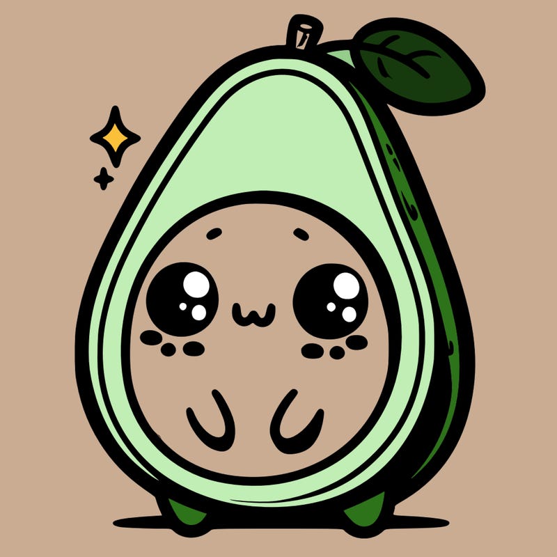 cute avocado
