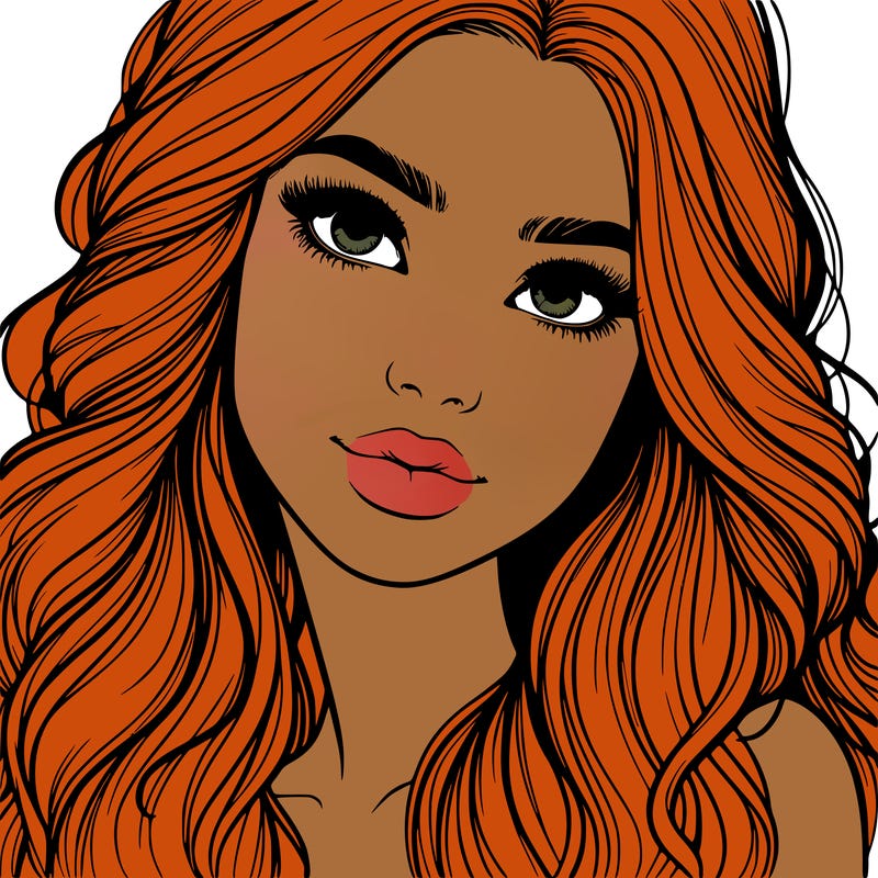 beautiful realistic girl