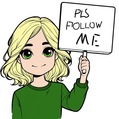 realistic girl holding up a sign