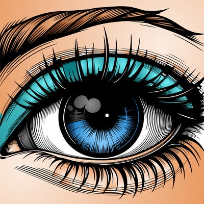 realistic eye