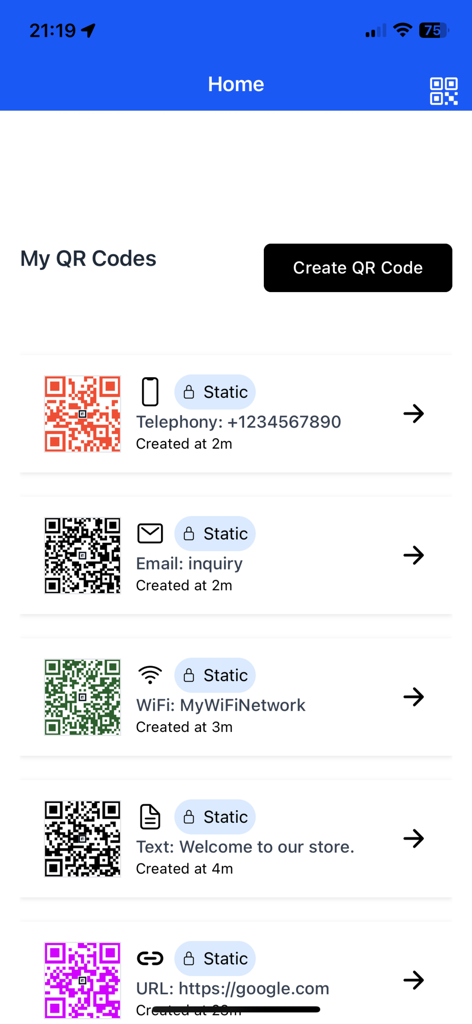QR Code Generator and Reader - Utilities App | MWM