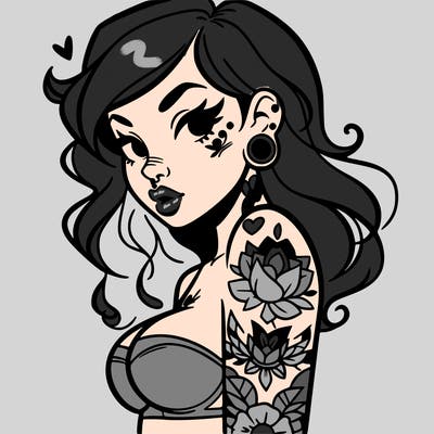 tattoo girl