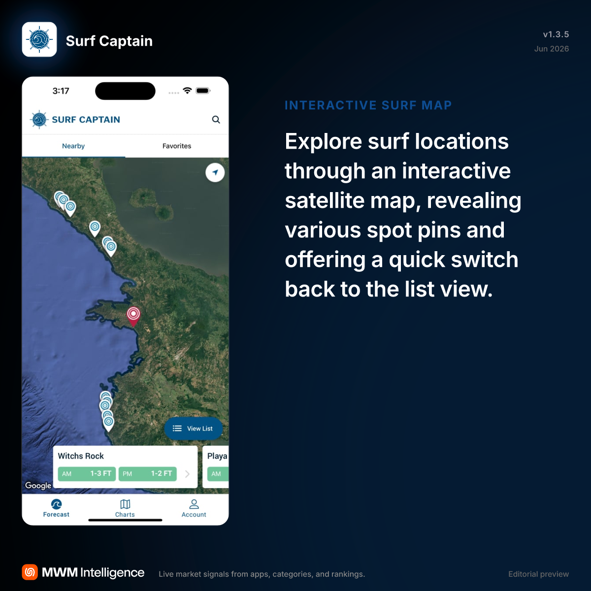 Surf Captain - Weather App | MWM