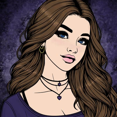 detailed realistic girl