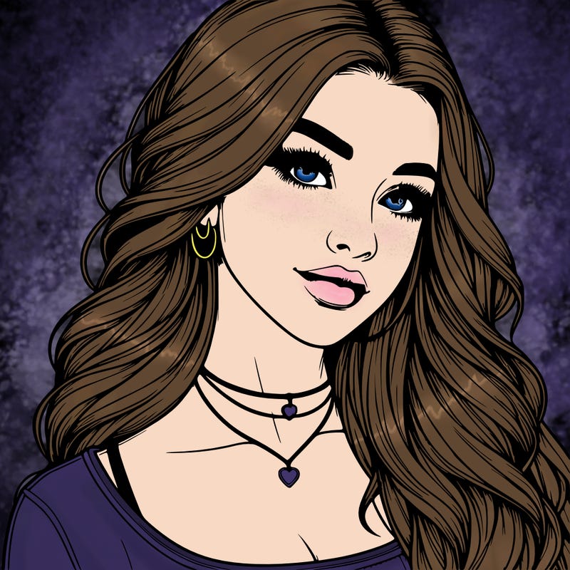 detailed realistic girl