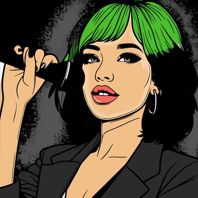 billie  eilish realistic