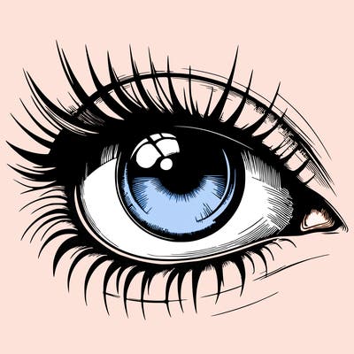 realistic eye