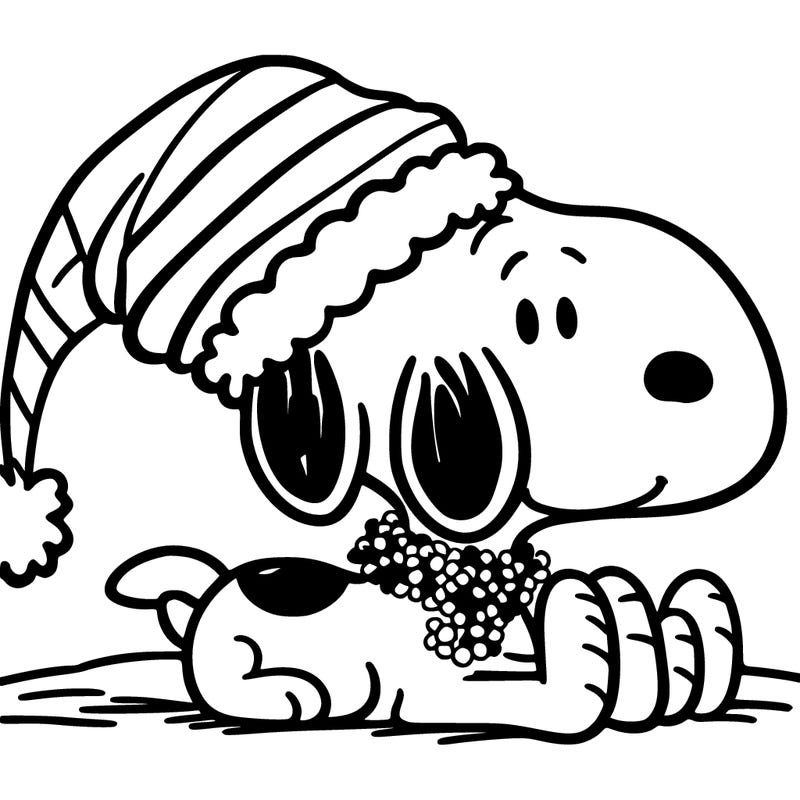 christmas snoopy