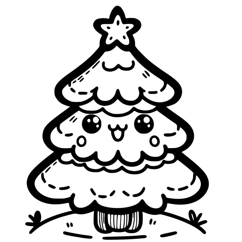 cute christmas tree