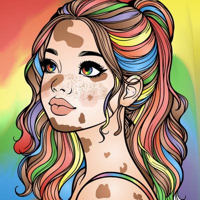 beautiful realistic girl