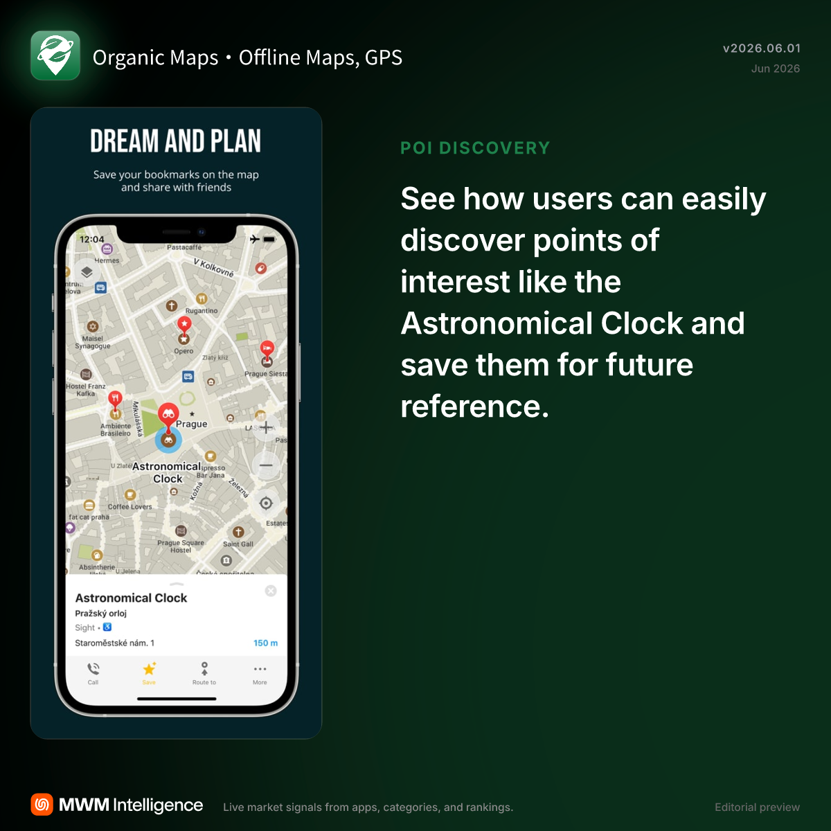 Organic Maps・Offline Maps, GPS - Navigation App | MWM